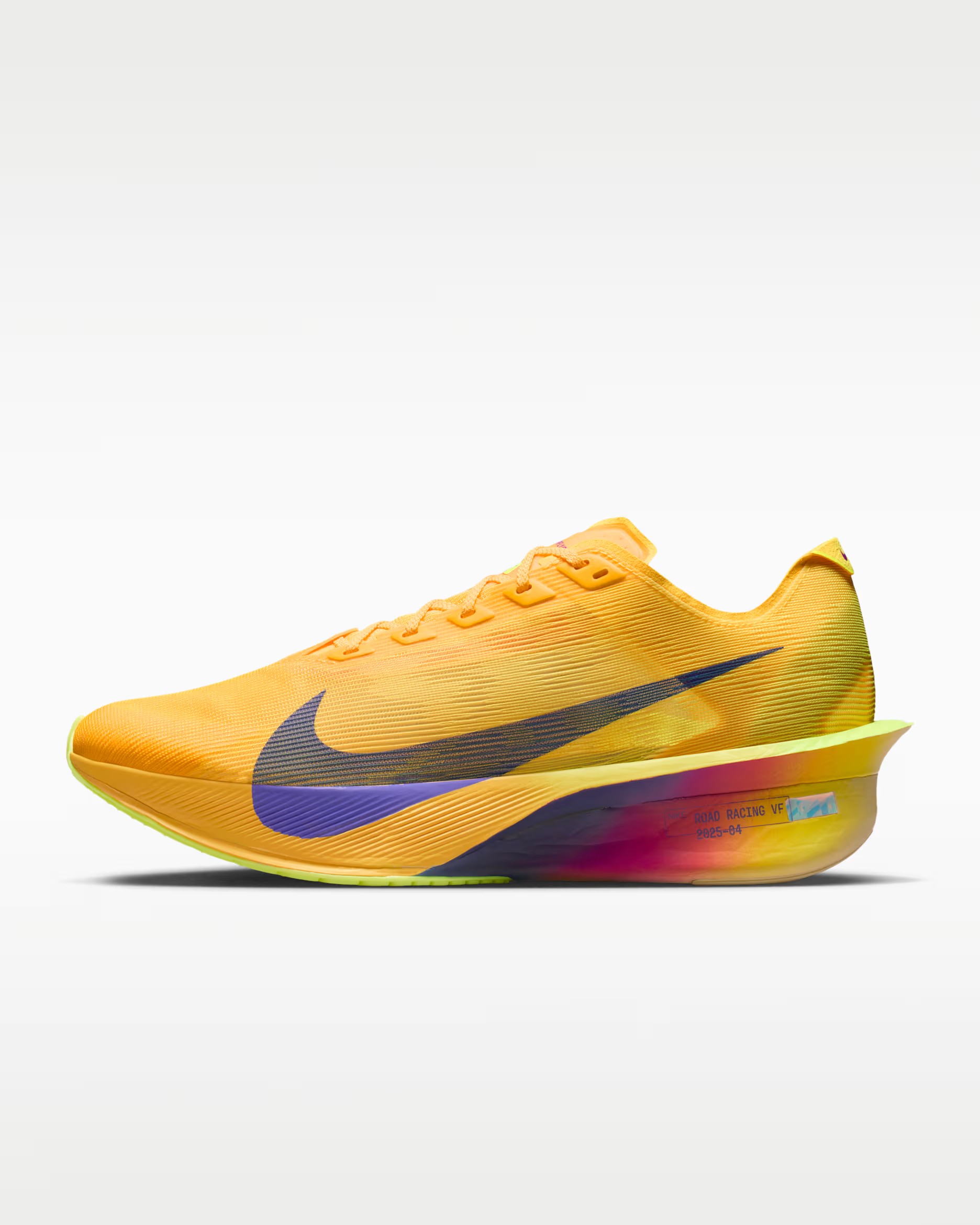 Reference image attached to the calendar post — performance running shoe still for footwear lock.