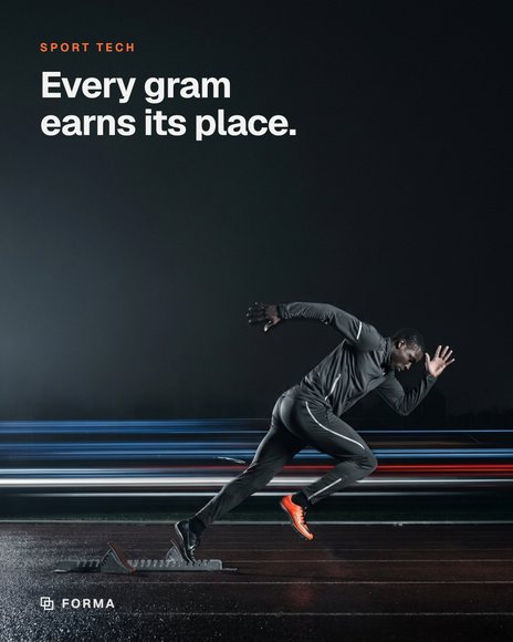 Generated brand post: Forma, sport tech